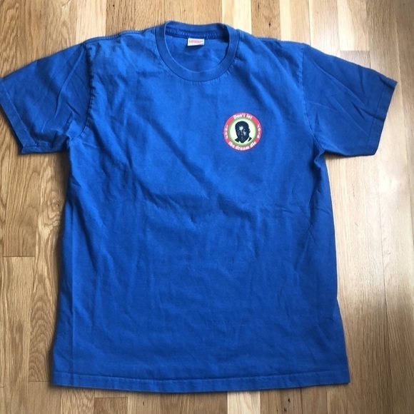 Supreme MLK Dream Tee Royal Blue SS18, Men's Medium/Unisex - Picture 2 of 6